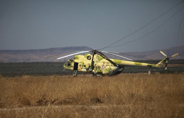 Syrian helicopter