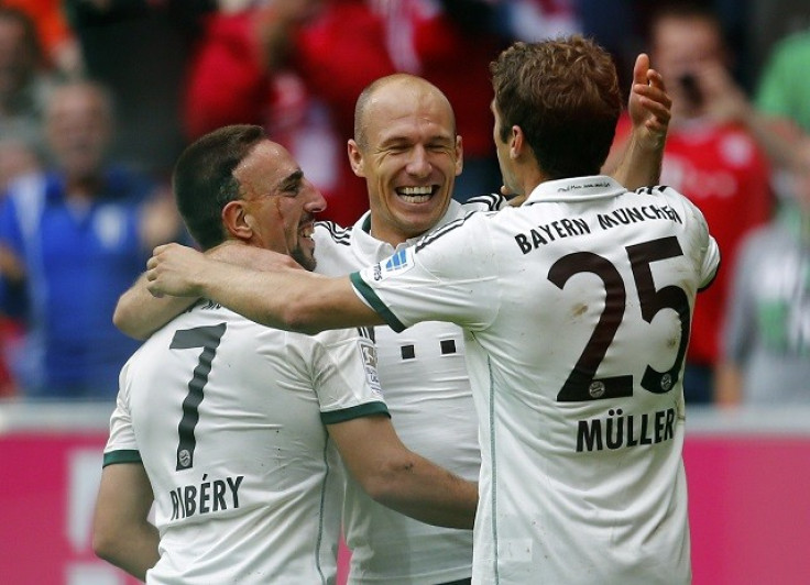 Bayern Munich Robben Muller Ribery