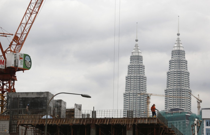 Malaysia's landmark Petronas Twin Towers in Kuala Lumpur