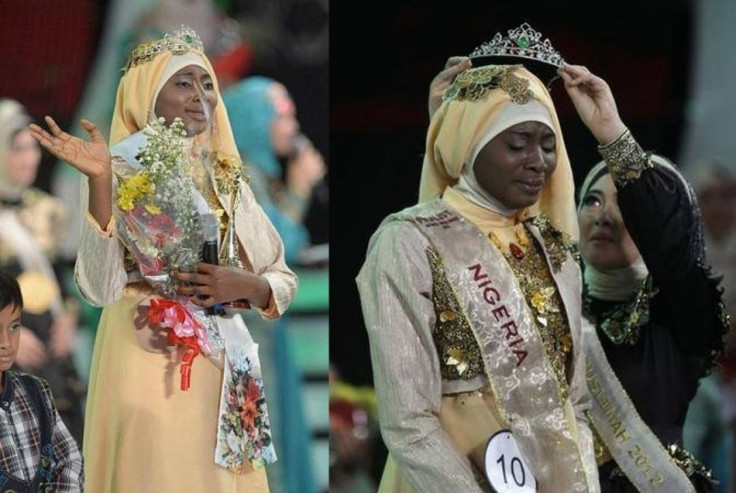 Obabiyi Aishah Ajibola is the first contestant from Nigeria to win the pageant, which started in 2011. (Photo: WorldMuslimahFoundation/Facebook)