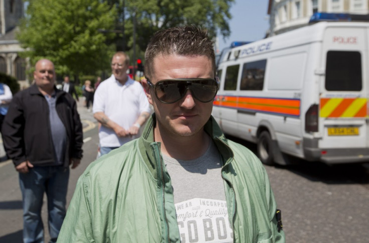 Tommy Robinson, leader of the English Defence League PIC: Reuters