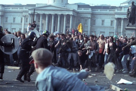 Poll tax riots helped bring down Thatcher