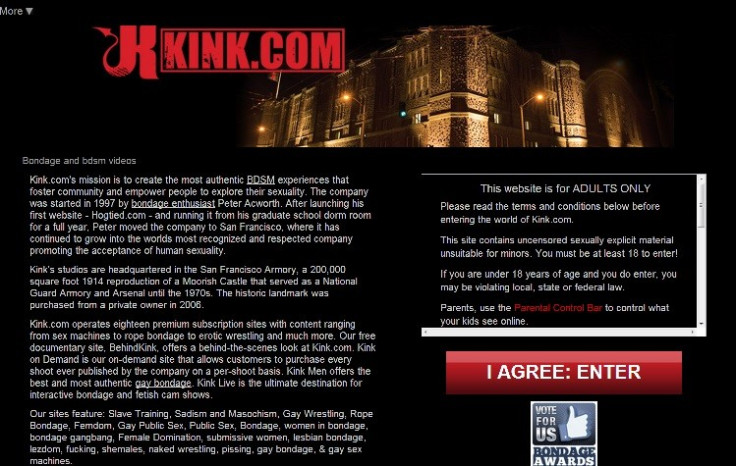 Kink.com cited by HIV  porn star in criticism of standards PIC: Kick.com