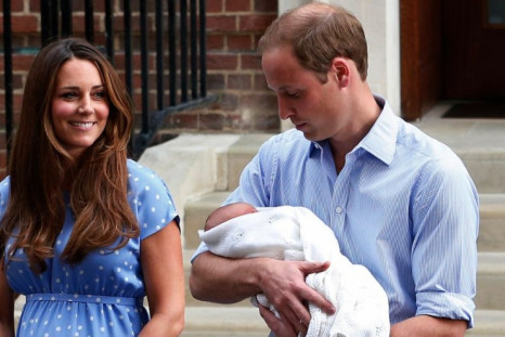 Kate Middleton, Prince William and Prince George