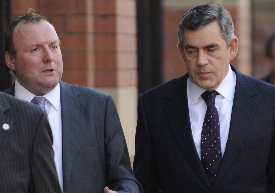 Damian McBride was always at Brown's side