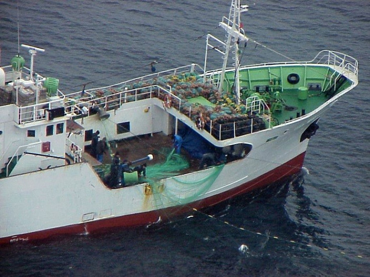 Russian fishing vessel