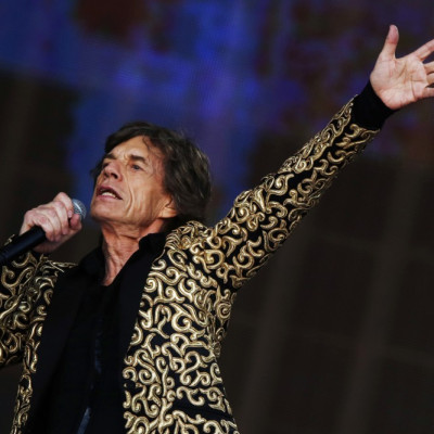 Mick Jagger performs in Hyde Park, London, in July