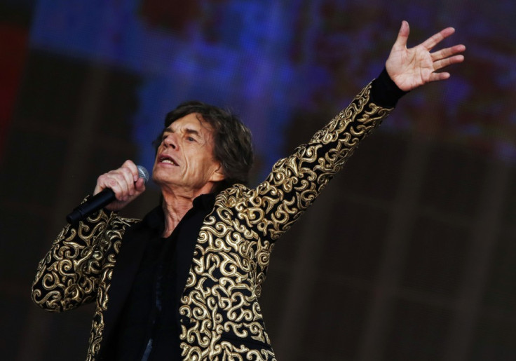 Mick Jagger performs in Hyde Park, London, in July