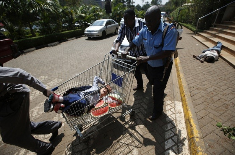 Shopping trolley evacuation, Nairobi mall siege