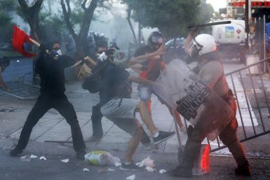 Greek Golden Dawn protests
