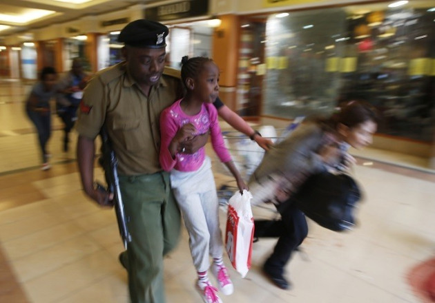 Those shoppers who tried to leave were asked by the terrorists to name the Prophet Mohammed's mother. If they failed to give the correct name of Amina, they were shot dead/Reuters Those shoppers who tried to leave were asked by the terrorists to name the Prophet Mohammed's mother. If they failed to give the correct name of Amina, they were shot dead/Reuters