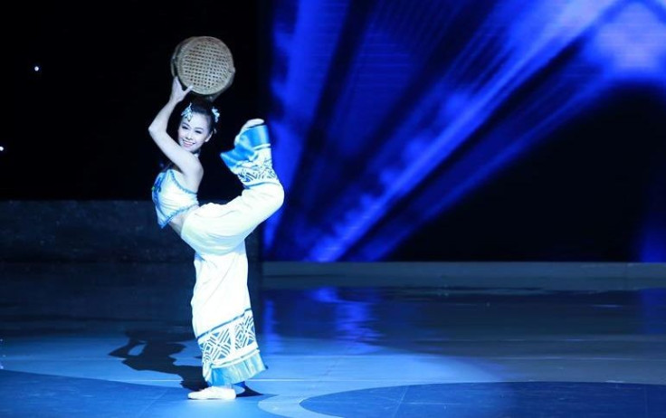 Miss Hong Kong China displayed a Chinese traditional dance with a contemporary feel. (Photo: Miss World Organisation)