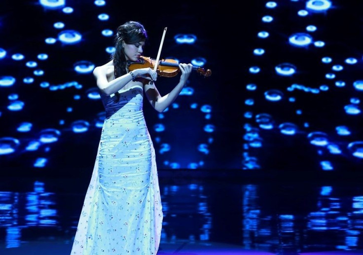 Miss Slovakia performed the theme from the film Schindler’s List on the violin. (Photo: Miss World Organisation)