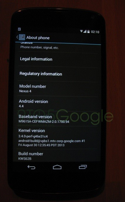 Android 4.4 Android 4.4