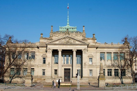 Palais de justice, Strasbourg where Sabrina Bonner faces child sex charges relating to the rape of her own son PIC: Wikicommons