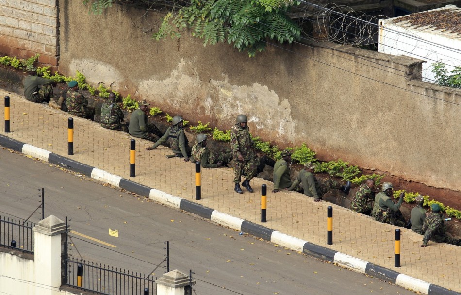 Kenyan soldiers Westgate