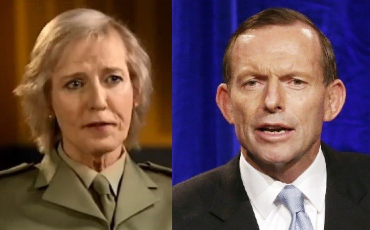 Cate McGregor and Tony Abbott