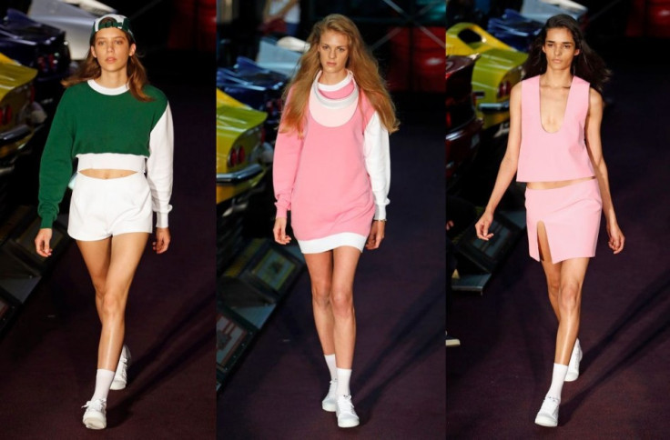 French designer Simon Porte Jacquemus' sporty collection. (Photo: Reuters)