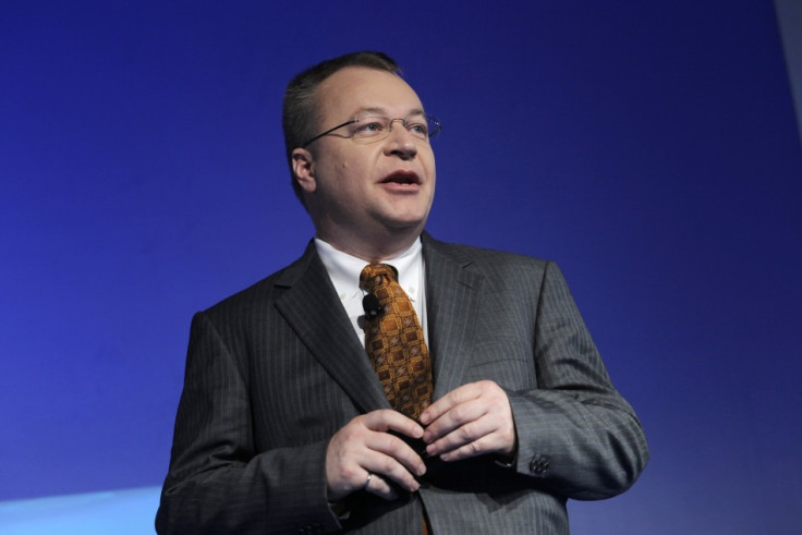 Nokia chief executive Stephen Elop
