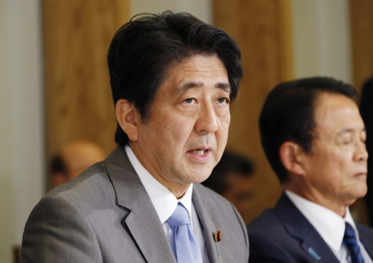 Shinzo Abe, the prime minister of Japan