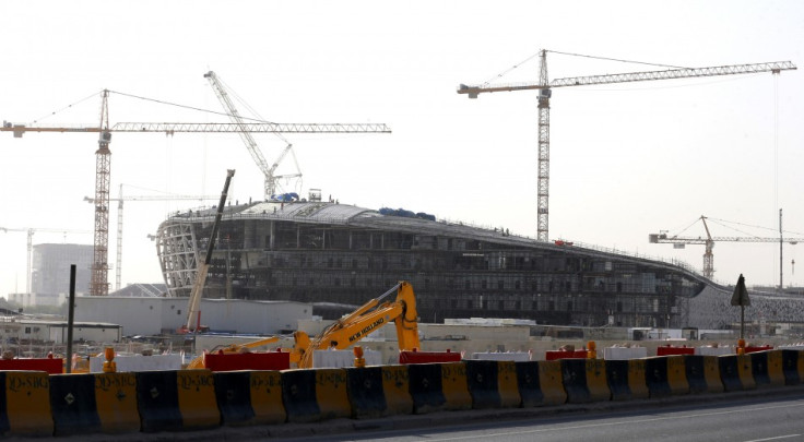 Qatar is experiencing a construction boom after wining the 2022 World Cup PIC: Reuters