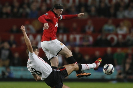 Rooney Gerrard Manchester United Liverpool