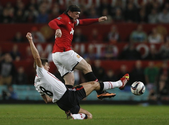 Rooney Gerrard Manchester United Liverpool