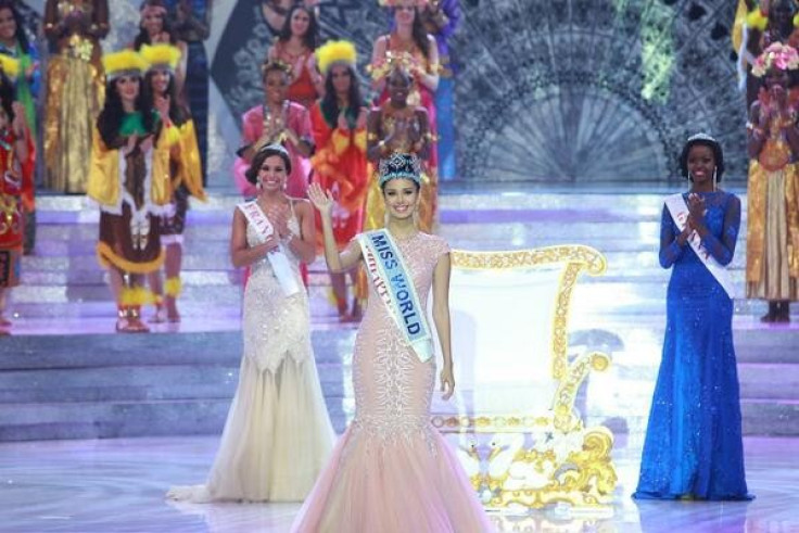 Clad in a glamorous fishtail dress, she promised to be the best Miss World ever as she won the 63rd annual beauty pageant on Indonesia's resort island of Bali (Facebook/MeganYoung)