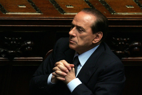 Three time Italian prime minister Silvio Berlusconi