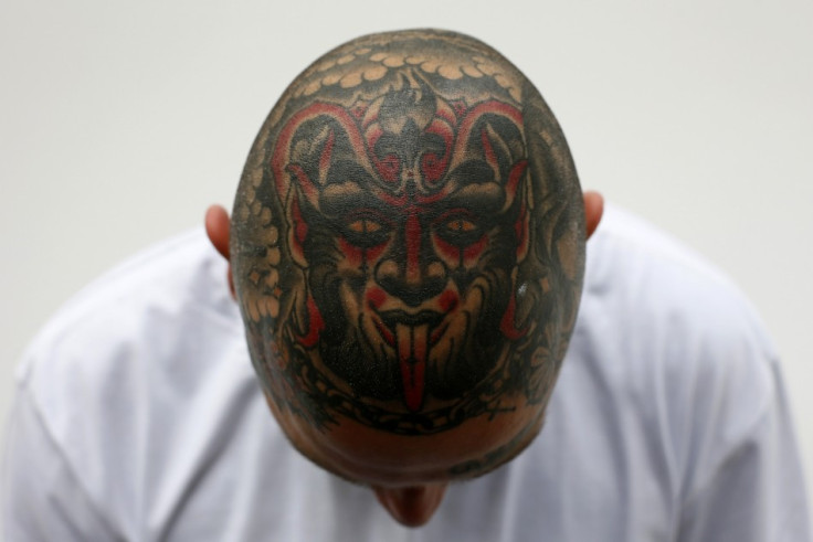 Tattoos are no longer limited to the upper arms but entire heads.