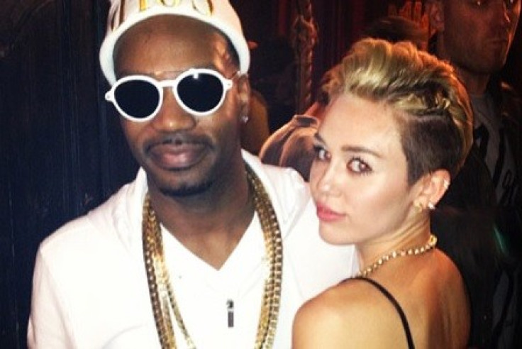 Juicy J and Miley Cyrus