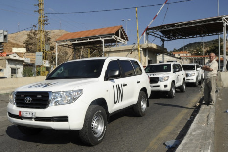 Syria chemical weapons inspection