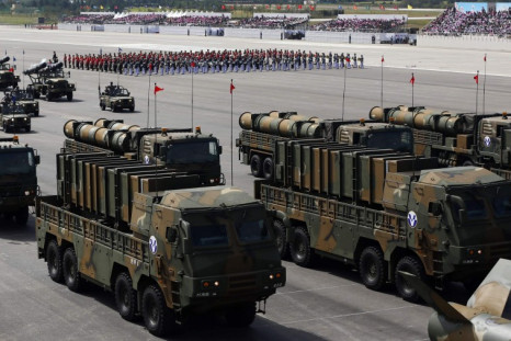 South Korea holds biggest military parade in a decade