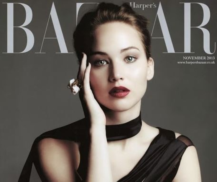 Oscar winning-actress Jennifer Lawrence looked stunning on the cover of Harper's Bazaar UK's November issue.(Harper's Bazaar UK)