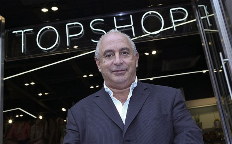 Sir Phillip Green is accused of being a 'conduit' for Scott Young's £400m wealth (Bloomberg)