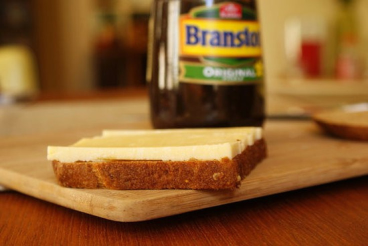 Branston pickle and Cheddar cheese