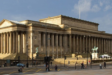 St George's Hall in Liverpool was sen wedding day bomb threat PIC: Wikicommonc