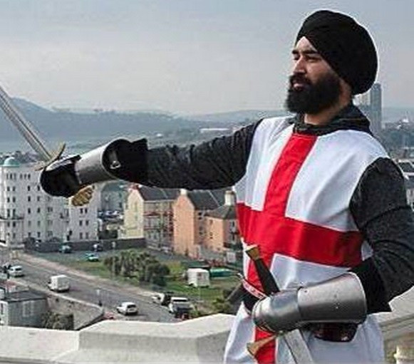 This image was used as a profile picture by Guramit Singh on his Facebook page PIC: Facebook This image was used as a profile picture by Guramit Singh on his Facebook page PIC: Facebook