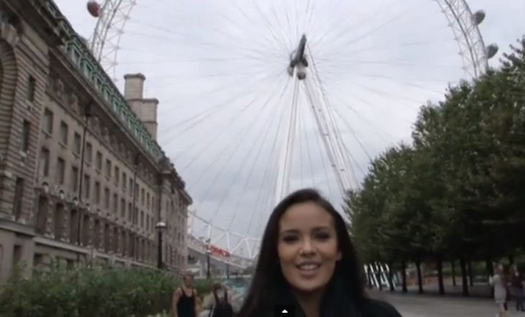 Megan Young poses at London Eye. (Photo: YouTube Video Screenshot/Miss World Organisation)
