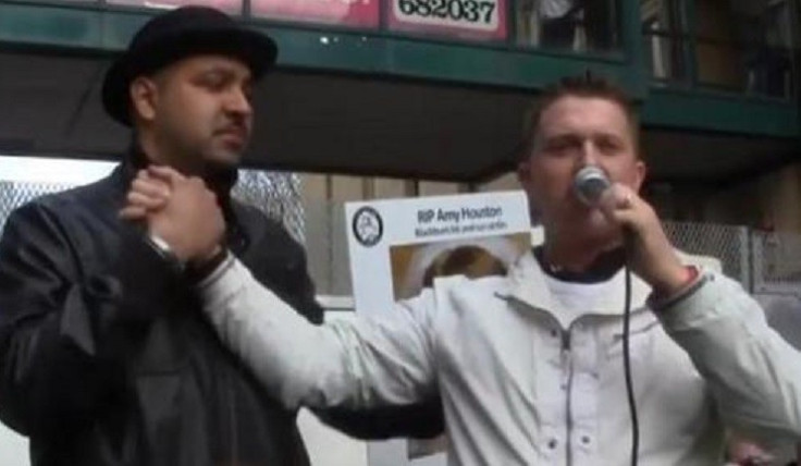 Singh and Robinson share platform at EDL event