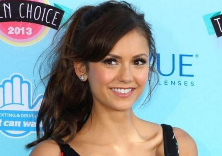 Vampire Diaries star Nina Dobrev has posed topless to promote and show her support for President Barack Obama's Affordable Care Act (ACA).(Reuters)