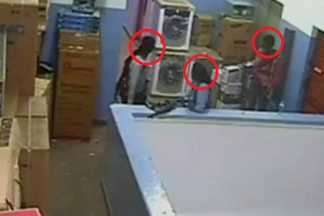 Three suspects caught on camera were killed during the siege, according to authorities