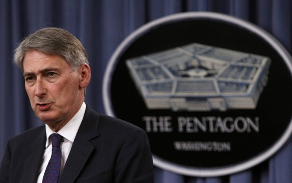UK defense secretary Philip Hammond