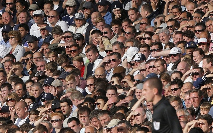 Tottenham Hotspur fans ignored warnings not to chant 'Yid' PIC: Reuters