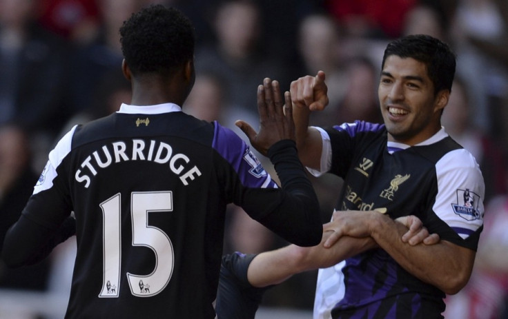 Daniel Sturridge and Luis Suarez