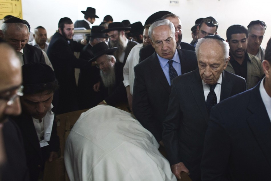 Rabbi Ovadia Yosef Netanyahu Peres