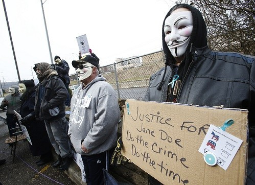 The case garnered worldwide attention thanks to a campaign by Anonymous (Reuters) The case garnered worldwide attention thanks to a campaign by Anonymous (Reuters)