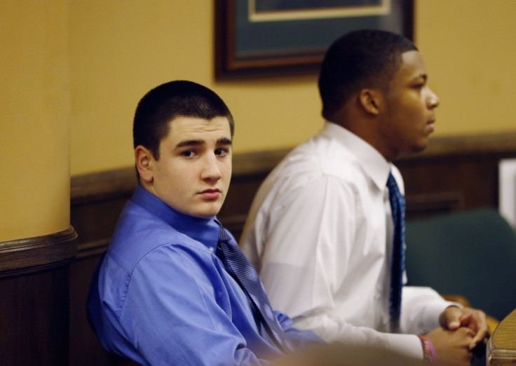 Trent Mays (L) and Ma'lik Richmond were convicted of rape in March (Reuters)