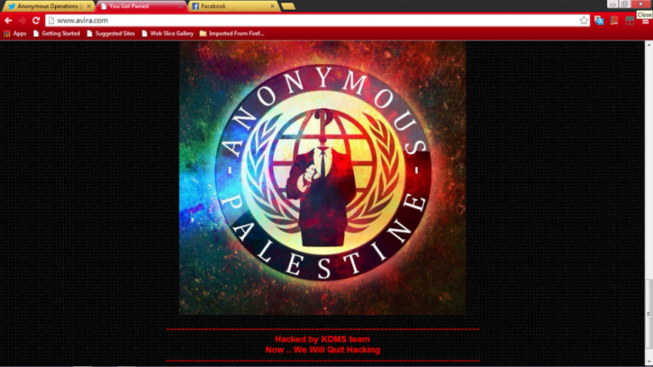 KDMS Team Hacked Avira Website