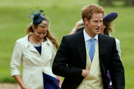 Prince Harry arrives for the wedding of Prince William's friends at St Nicholas Church in Gayton, eastern England on 14 September. Prince Harry may soon marry his girlfriend, claims a new report. (Photo: Reuters)